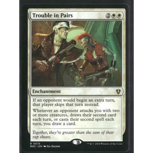 Trouble in Pairs Commander: Murders at Karlov Manor #15 - Trading Card