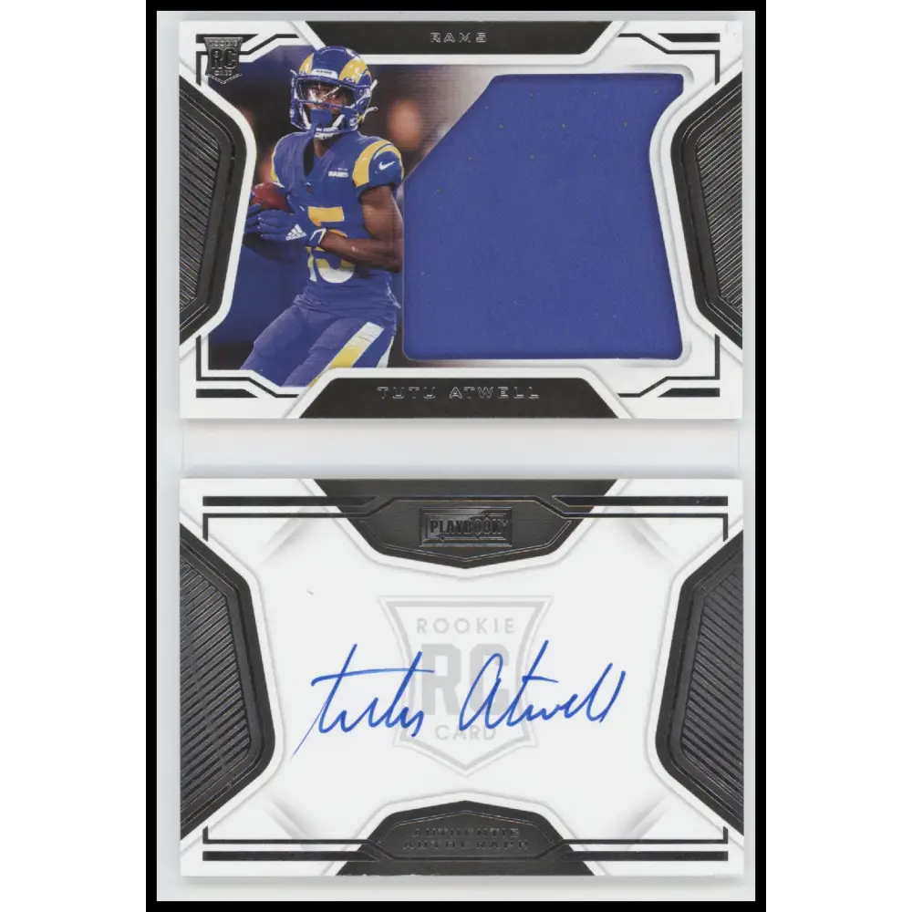 Tutu Atwell 2021 Panini Playbook #222 #/299 - Trading Card