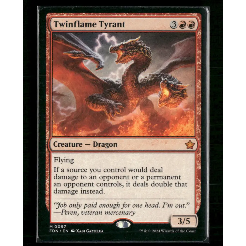 Twinflame Tyrant Foundations #97 - Trading Card