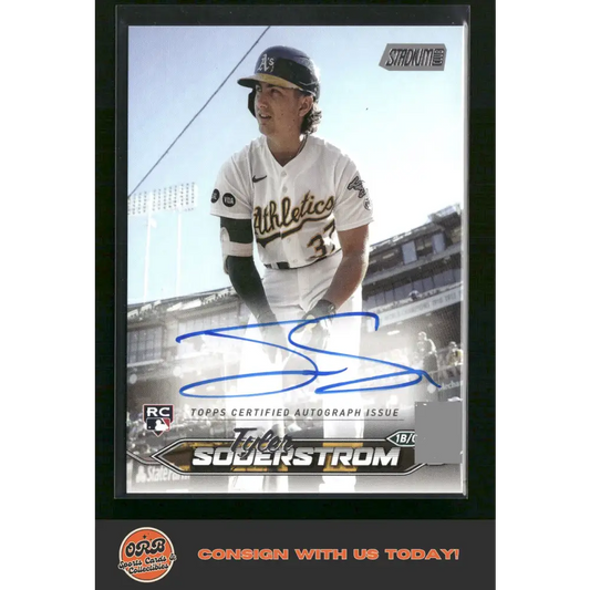 Tyler Soderstrom 2024 Stadium Club #SCBA-TS Autographs - Trading Card