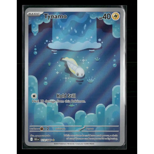 Tynamo - 113/086 - SV: Black Bolt (BLK) - Trading Card