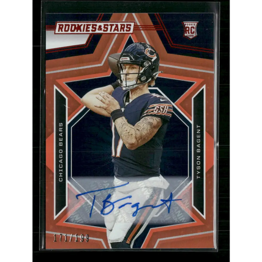 Tyson Bagent 2023 Panini Rookies & Stars #195 Orange - Trading Card