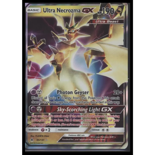 Ultra Necrozma GX SM - Forbidden Light #95/131
