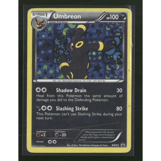 Umbreon Black and White Promos #BW93 - Trading Card