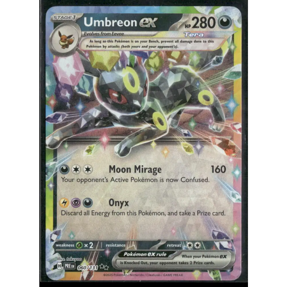 Umbreon ex SV: Prismatic Evolutions #060/131