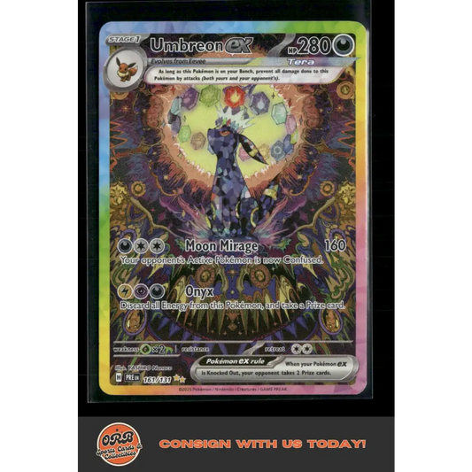Umbreon ex SV: Prismatic Evolutions #161/131 - Trading Card