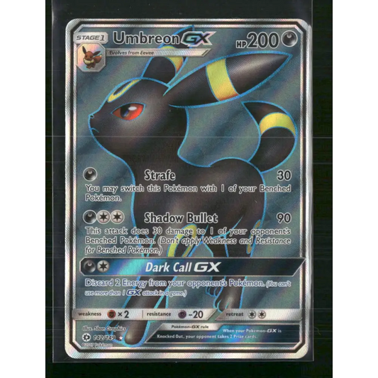 Umbreon GX (Full Art) SM Base Set #142/149 - Trading Card