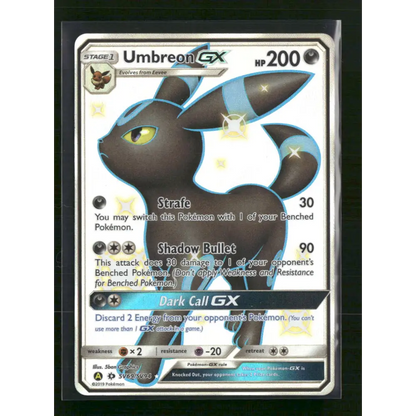 Umbreon GX Hidden Fates: Shiny Vault #SV69/SV94 - Trading Card