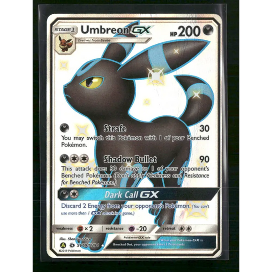 Umbreon GX Hidden Fates: Shiny Vault #SV69/SV94 - Trading Card