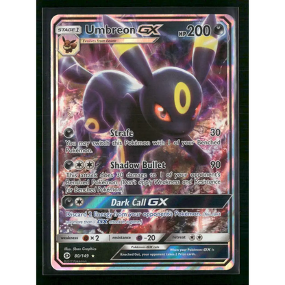 Umbreon GX SM Base Set #80/149 - Trading Card
