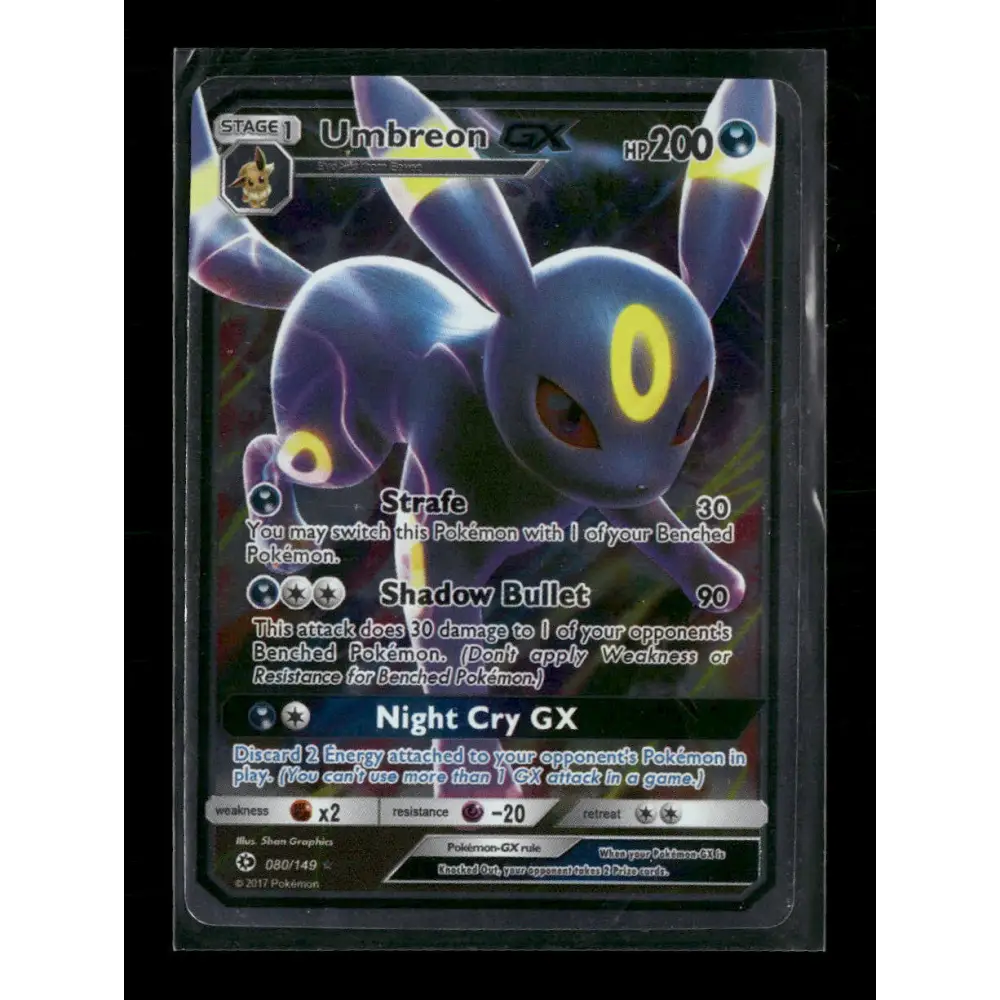 Umbreon GX SM Base Set #80/149 - Trading Card