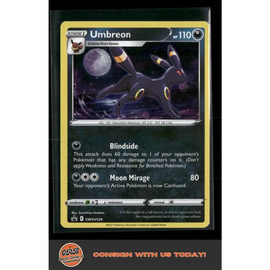 Umbreon SWSH: Sword & Shield Promo Cards #SWSH129 - Trading Card