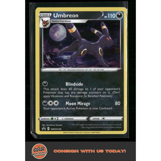 Umbreon SWSH: Sword & Shield Promo Cards #SWSH129 - Trading Card