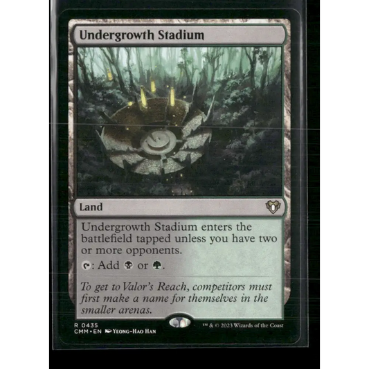 Undergrowth Stadium Commander Legends #359 - Trading Card