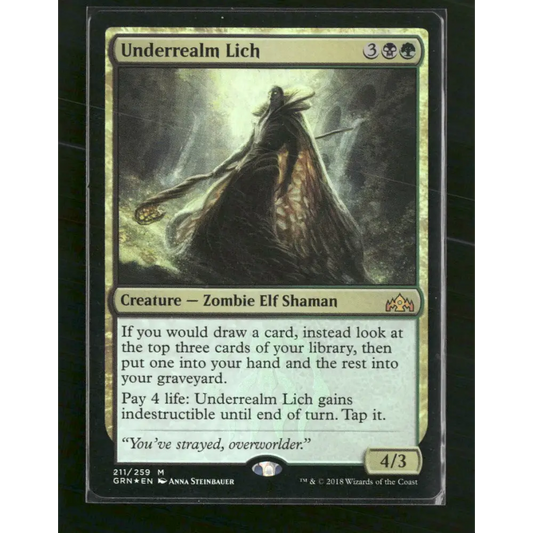Underrealm Lich Guilds of Ravnica #211 - Trading Card
