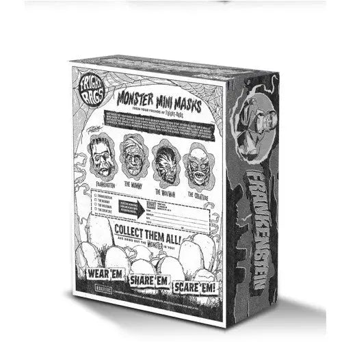 Universal Monsters B&W Or Color PX Mini Mask - Select Figure(s) - Toys & Games