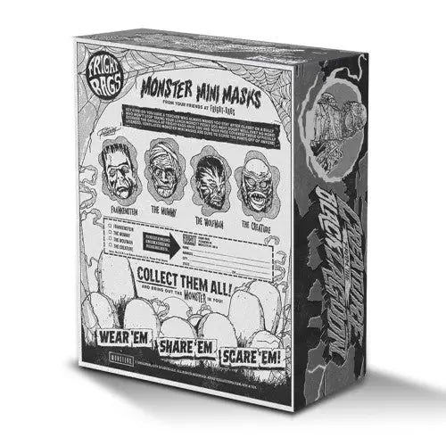Universal Monsters B&W Or Color PX Mini Mask - Select Figure(s) - Toys & Games