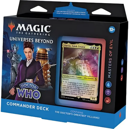 Universes Beyond: Doctor Who Commander Deck - Masters of Evil