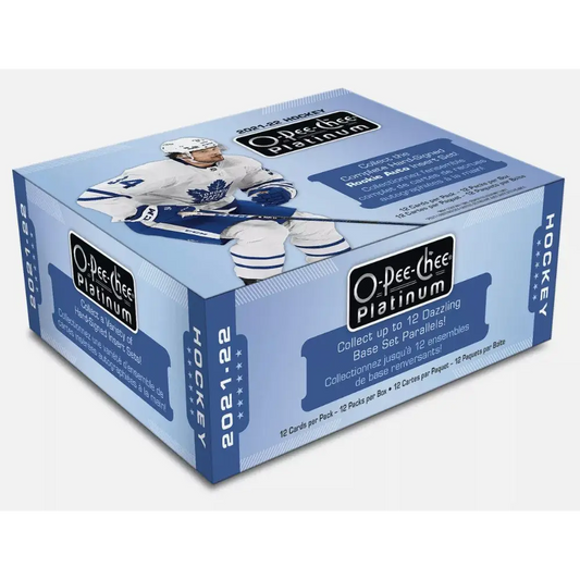 Upper Deck O-Pee-Chee Platinum 2021-22 Hockey Hobby Box