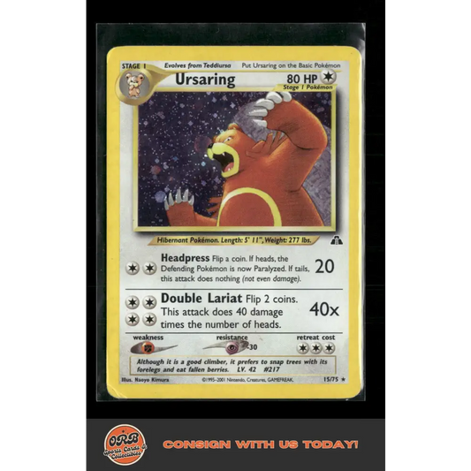 Ursaring (15) Neo Discovery #15/75 - Trading Card