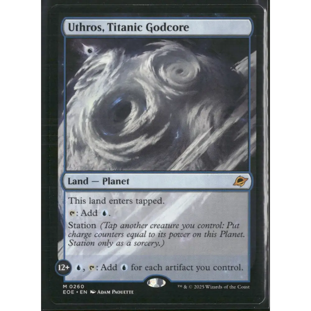 Uthros Titanic Godcore Edge of Eternities #260 - Trading Card