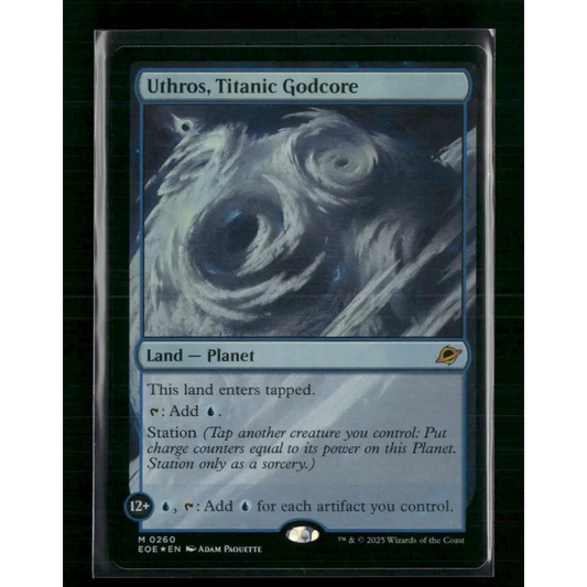 Uthros Titanic Godcore Edge of Eternities #260 - Trading Card
