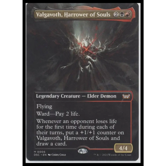 Valgavoth Harrower of Souls (Borderless) Duskmourn #6