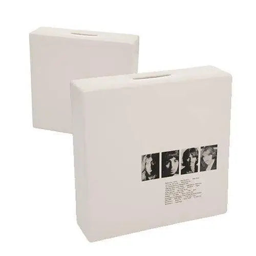 Vandor The Beatles Limited Edition White Album Ceramic Coin Bank - Toys & Games