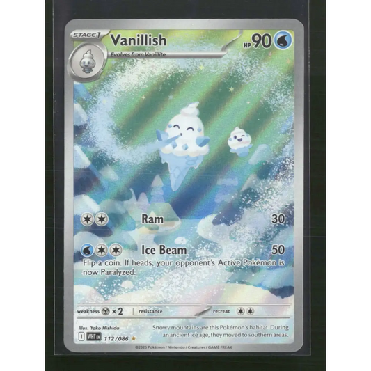 Vanillish SV: White Flare #112/086 - Trading Card