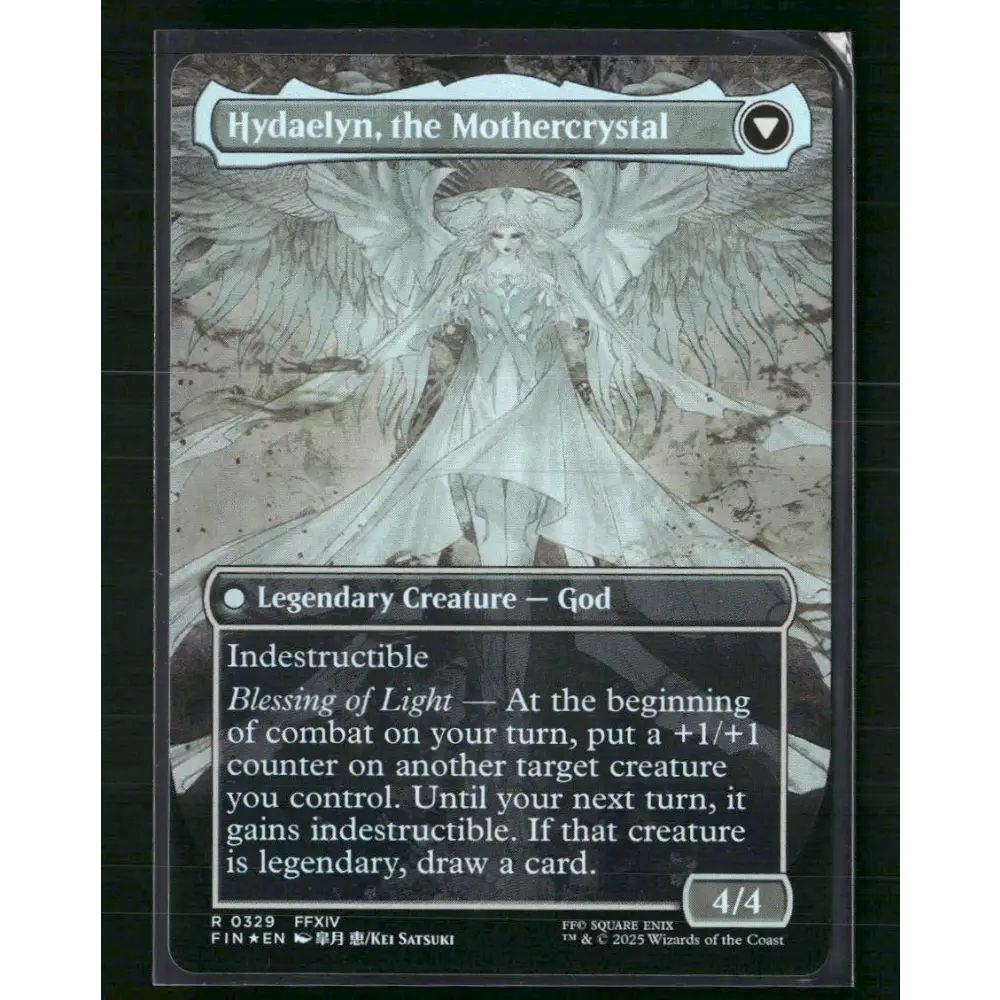 Venat Heart of Hydaelyn (Borderless) FINAL FANTASY #329 Foil - Trading Card