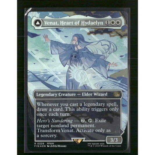 Venat Heart of Hydaelyn (Borderless) FINAL FANTASY #329 Foil - Trading Card