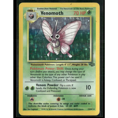 Venomoth (13) Jungle #13/64
