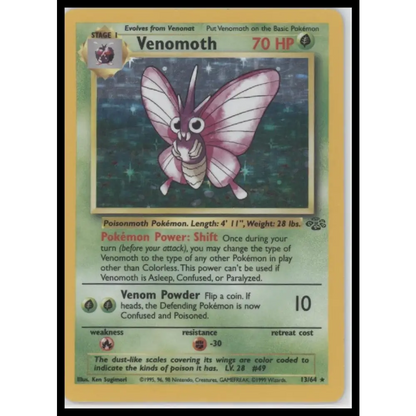 Venomoth (13) Jungle #13/64