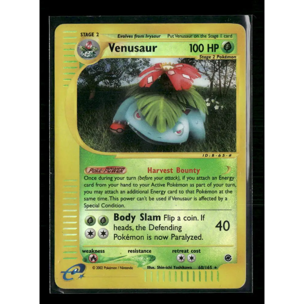 Venusaur (68) Expedition #068/165 - Trading Card