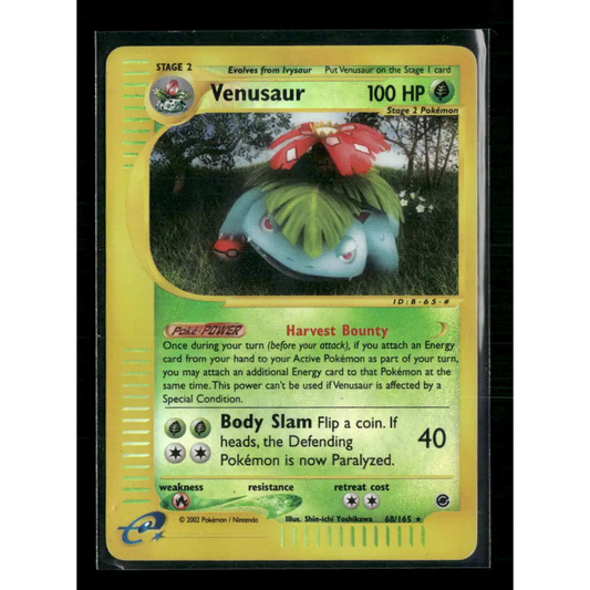 Venusaur (68) Expedition #068/165 - Trading Card
