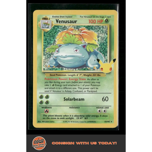 Venusaur Celebrations: Classic Collection #15/102 - Trading Card