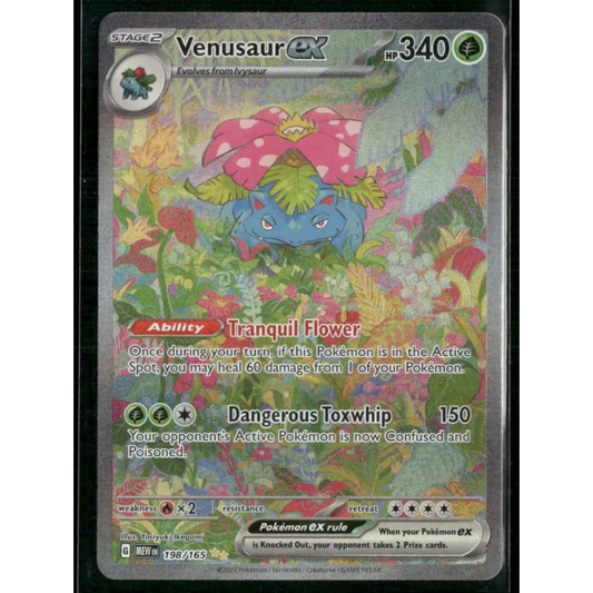 Venusaur ex SV: Scarlet & Violet 151 #198/165