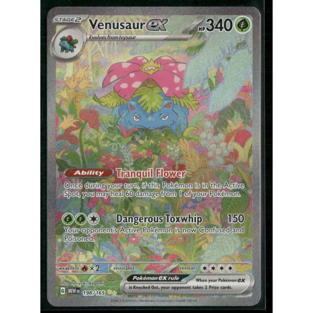 Venusaur ex SV: Scarlet & Violet 151 #198/165
