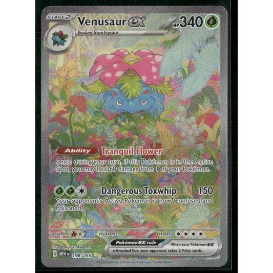 Venusaur ex SV: Scarlet & Violet 151 #198/165