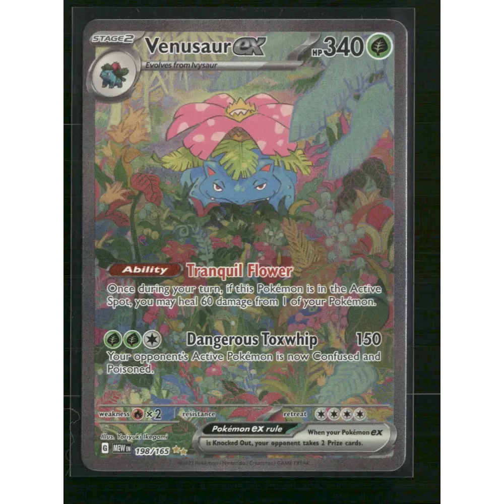 Venusaur ex SV: Scarlet & Violet 151 #198/165 - Trading Card