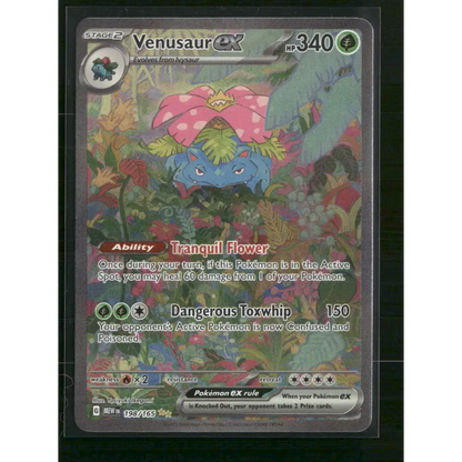 Venusaur ex SV: Scarlet & Violet 151 #198/165 - Trading Card