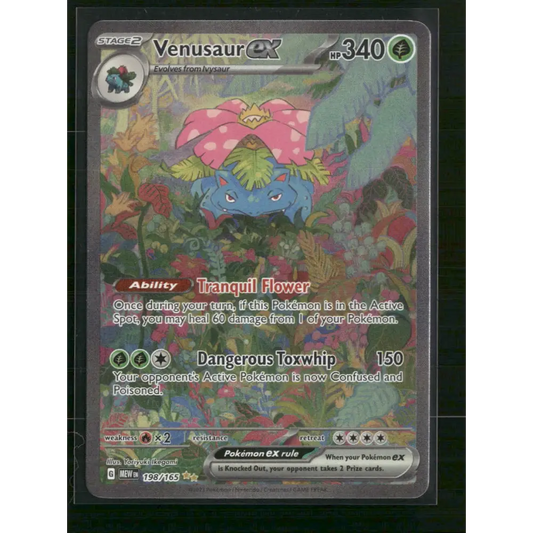 Venusaur ex SV: Scarlet & Violet 151 #198/165 - Trading Card
