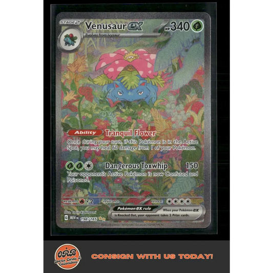 Venusaur ex SV: Scarlet & Violet 151 #198/165 - Trading Card