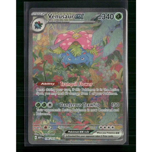 Venusaur ex SV: Scarlet & Violet 151 #198/165 - Trading Card