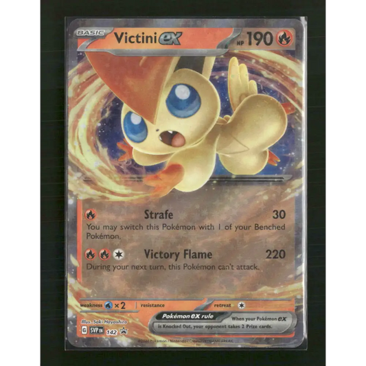 Victini ex SV: Scarlet & Violet Promo Cards #142 - Trading Card
