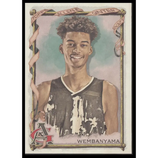 Victor Wembanyama 2023 Topps Allen & Ginter #271 Silver Portrait