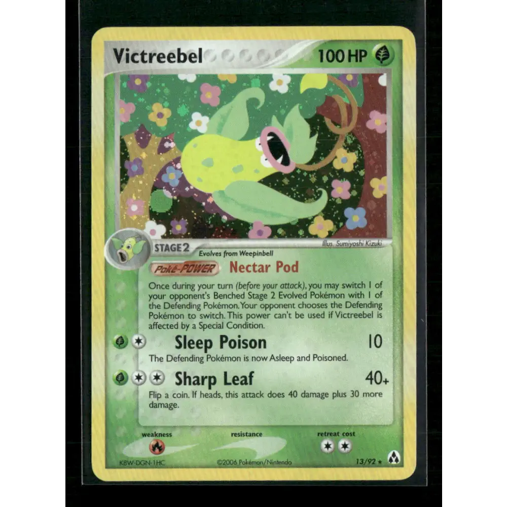 Victreebel Legend Maker #13/92 - Trading Card