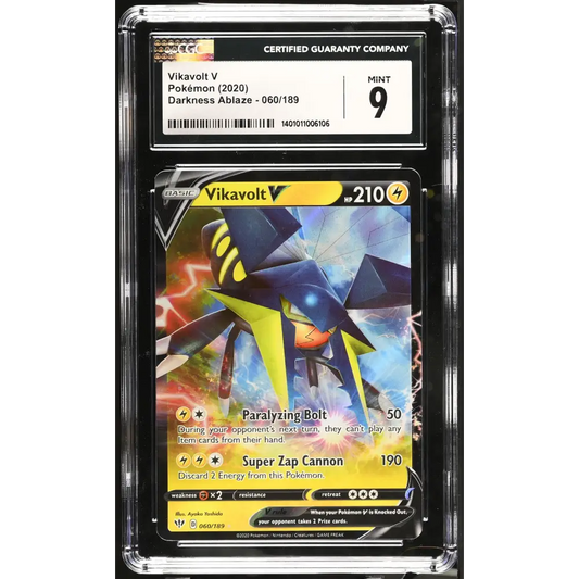 Vikavolt V 2020 Darkness Ablaze #060/189 - CGC 9