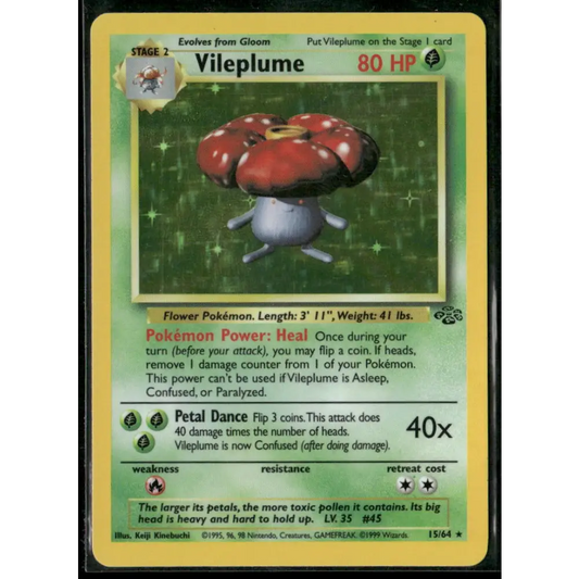 Vileplume (15) Jungle #15/64