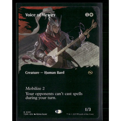 Voice of Victory (Borderless) Tarkir: Dragonstorm #331 - Trading Card